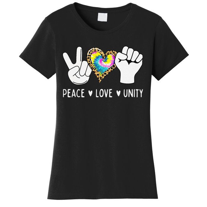 Peace Love Orange Unity Day Anti Bullying Women's T-Shirt