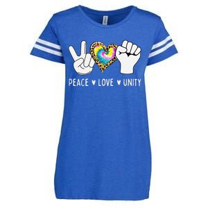 Peace Love Orange Unity Day Anti Bullying Enza Ladies Jersey Football T-Shirt