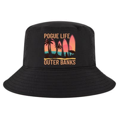 Pogue Life Outer Banks Beach Sunset Surfing Pogue Life Cool Comfort Performance Bucket Hat