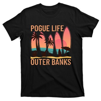 Pogue Life Outer Banks Beach Sunset Surfing Pogue Life T-Shirt