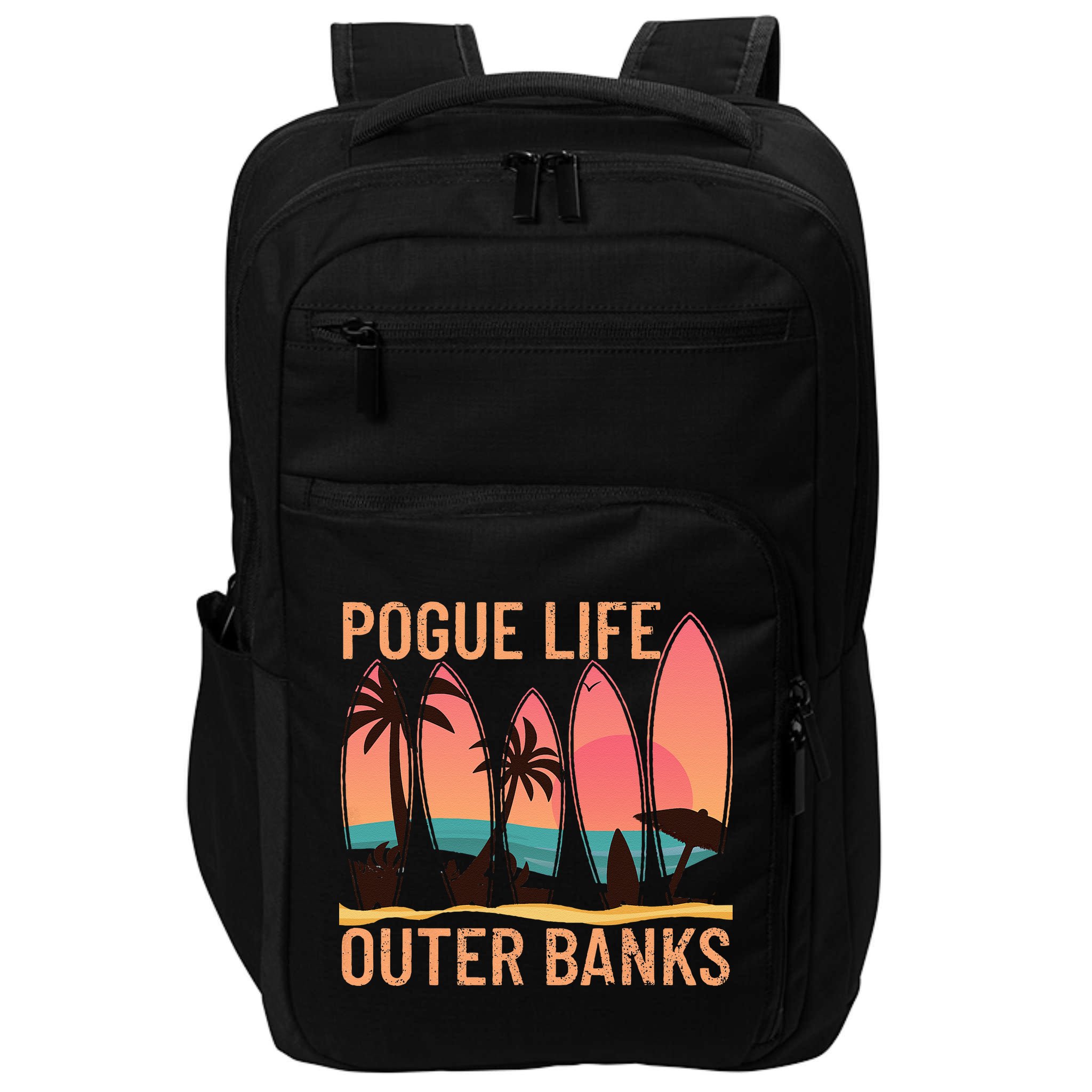 Pogue Life Outer Banks Beach Sunset Surfing Pogue Life Impact Tech Backpack