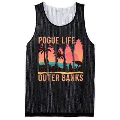 Pogue Life Outer Banks Beach Sunset Surfing Pogue Life Mesh Reversible Basketball Jersey Tank