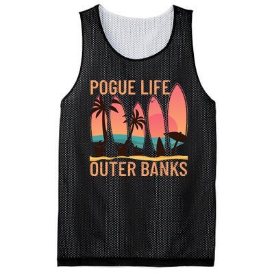 Pogue Life Outer Banks Beach Sunset Surfing Pogue Life Mesh Reversible Basketball Jersey Tank