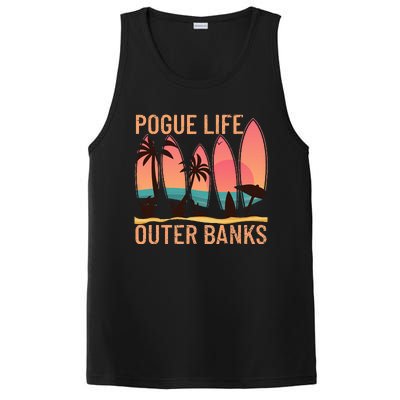 Pogue Life Outer Banks Beach Sunset Surfing Pogue Life PosiCharge Competitor Tank