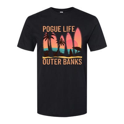 Pogue Life Outer Banks Beach Sunset Surfing Pogue Life Softstyle® CVC T-Shirt