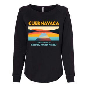 Proud Leader Of Keeping Austin Weird Womens California Wash Sweatshirt