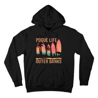 Pogue Life Outer Banks Beach Sunset Surfing Hoodie