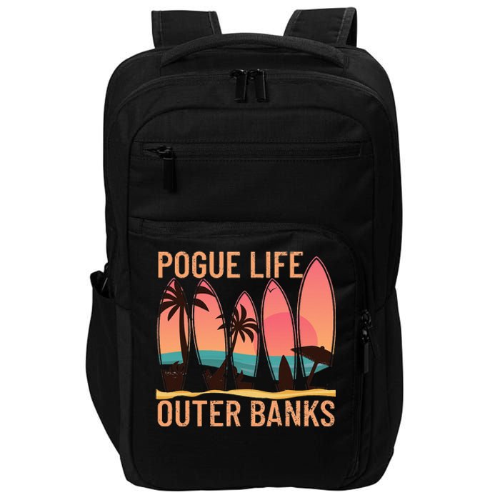 Pogue Life Outer Banks Beach Sunset Surfing Impact Tech Backpack