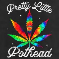 Pretty Little Pothead Weed Canabias 420 Marijuana Weed Adult Drive Performance Visor