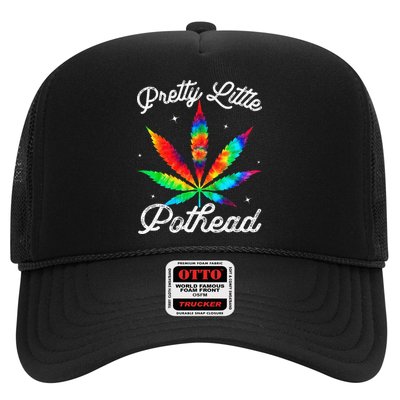 Pretty Little Pothead Weed Canabias 420 Marijuana Weed Trucker Hat