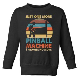 Pinball Lovers Pub Sports Pinball Toddler Sweatshirt