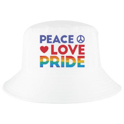 Peace Love Pride Cool Comfort Performance Bucket Hat