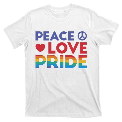 Peace Love Pride T-Shirt