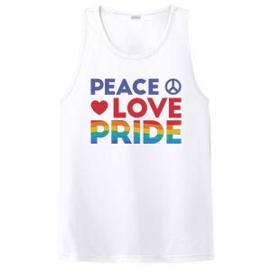 Peace Love Pride PosiCharge Competitor Tank