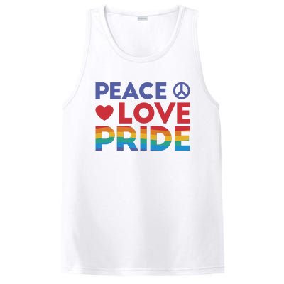 Peace Love Pride PosiCharge Competitor Tank