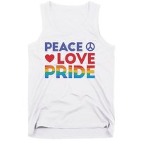 Peace Love Pride Tank Top