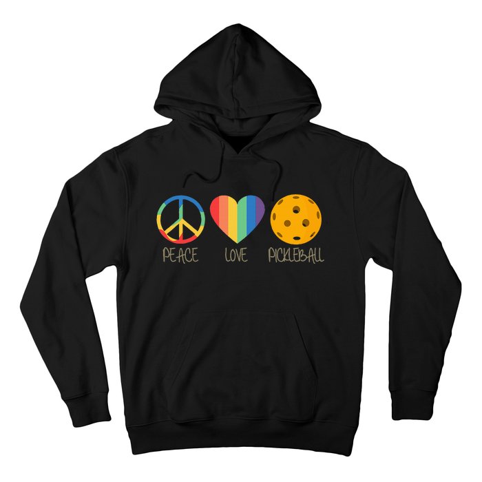 Peace Love Pickleball Hoodie