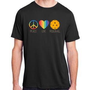 Peace Love Pickleball Adult ChromaSoft Performance T-Shirt