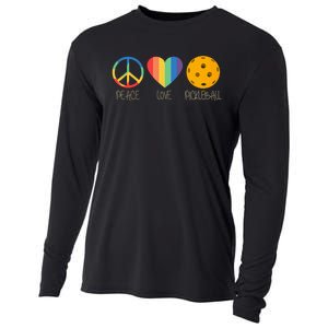 Peace Love Pickleball Cooling Performance Long Sleeve Crew