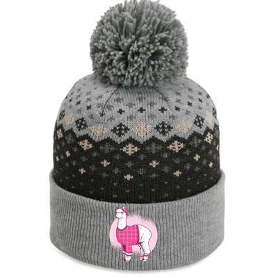 Pajama Llama The Baniff Cuffed Pom Beanie