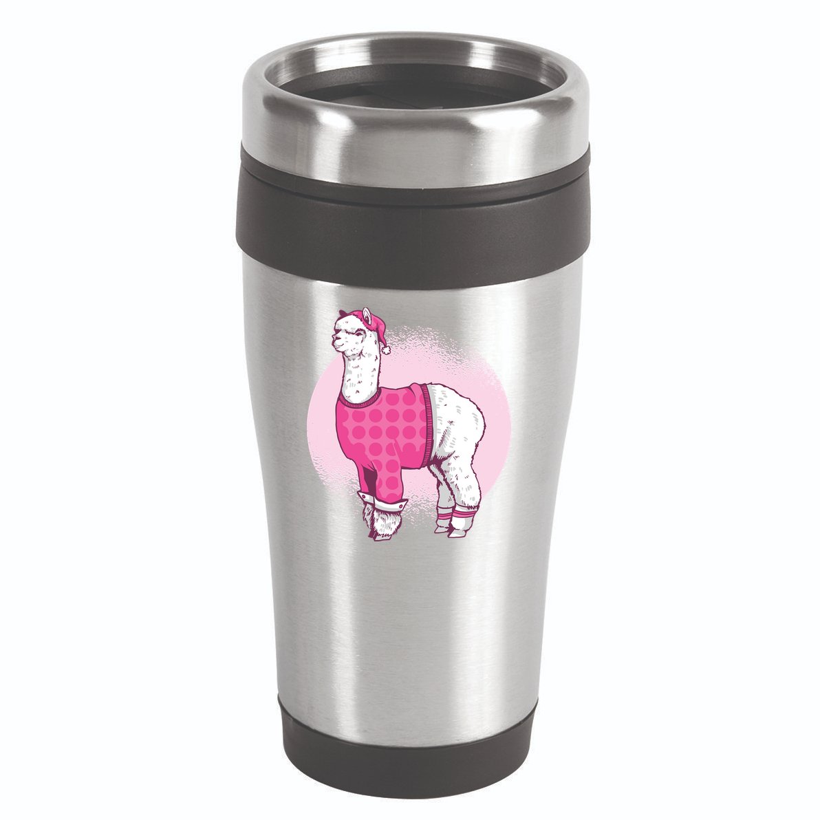 Pajama Llama 16oz Travel Tumbler