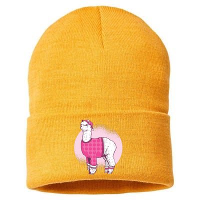 Pajama Llama Sustainable Knit Beanie