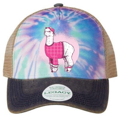 Pajama Llama Legacy Tie Dye Trucker Hat