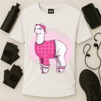 Pajama Llama Cooling Performance Crew T-Shirt