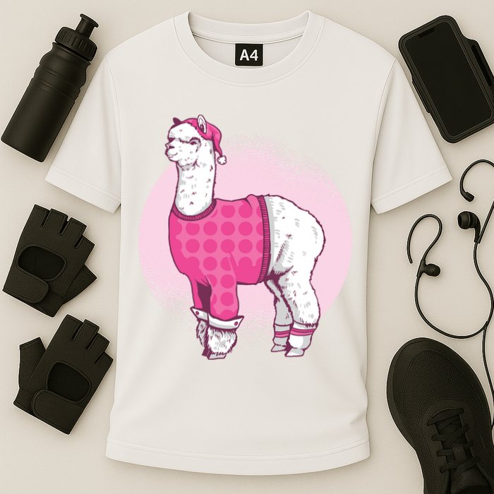 Pajama Llama Cooling Performance Crew T-Shirt
