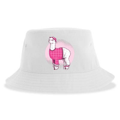 Pajama Llama Sustainable Bucket Hat