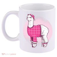 Pajama Llama 11oz C Handle Ceramic Mug