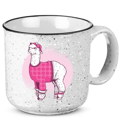 Pajama Llama 15oz Campfire Ceramic Mug