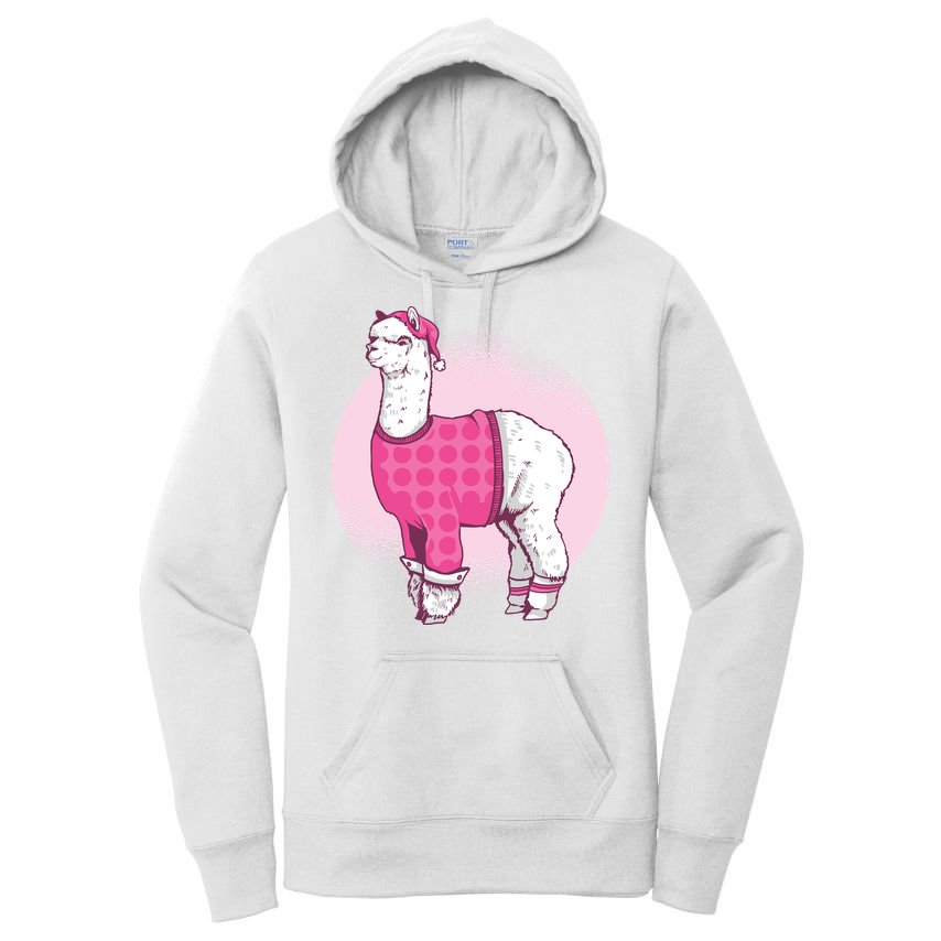 Pajama Llama Women's Pullover Hoodie