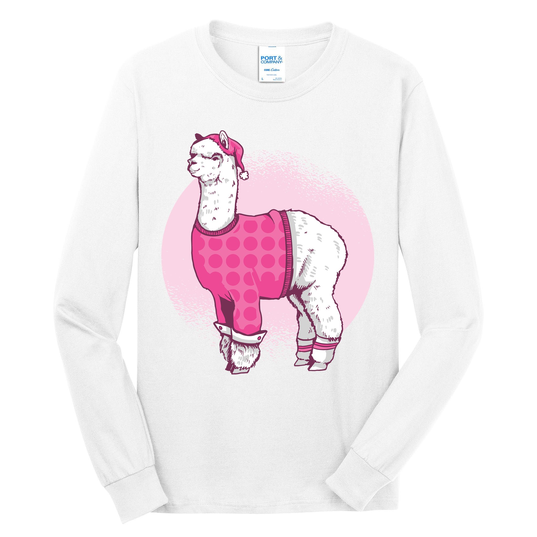 Pajama Llama Tall Long Sleeve T-Shirt