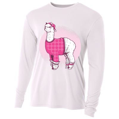 Pajama Llama Cooling Performance Long Sleeve Crew
