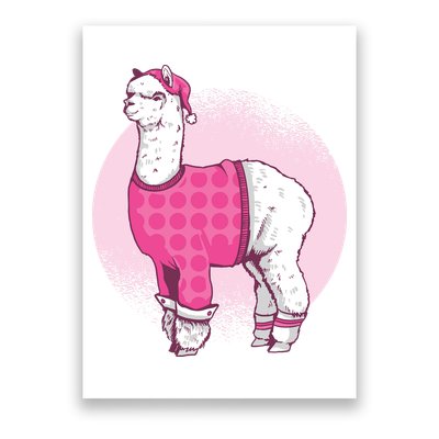 Pajama Llama Poster
