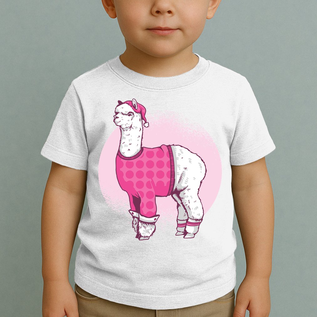 Pajama Llama Toddler T-Shirt