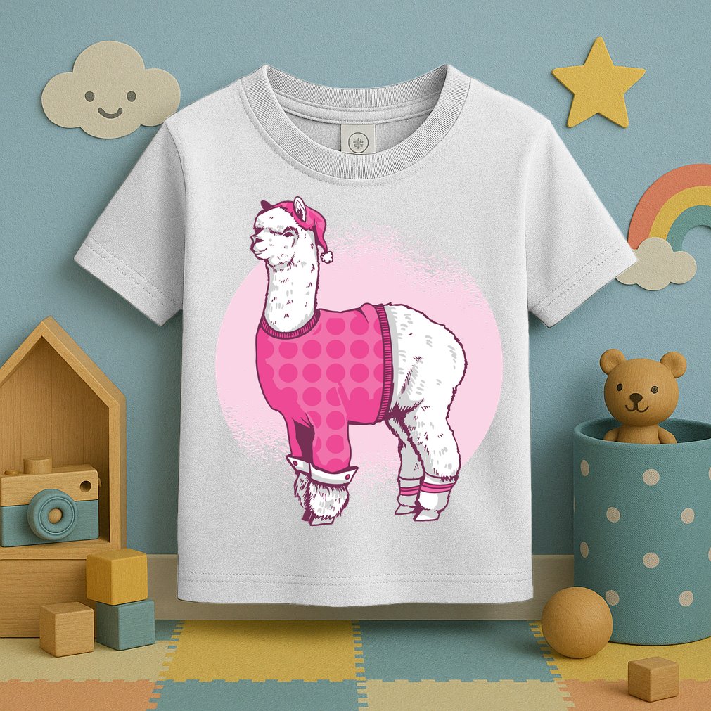 Pajama Llama Toddler T-Shirt