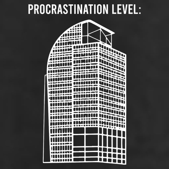Procrastination Level 7 Panel Mesh Trucker Snapback Hat