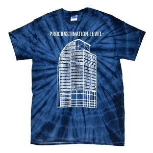 Procrastination Level Tie-Dye T-Shirt