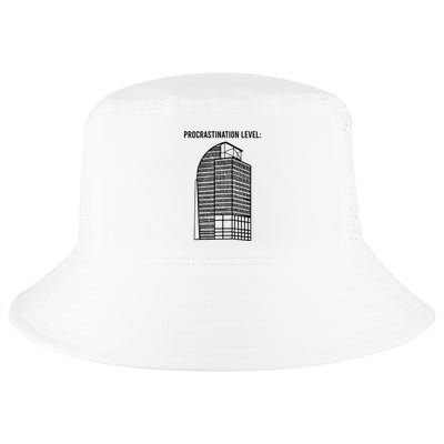 Procrastination Level Cool Comfort Performance Bucket Hat
