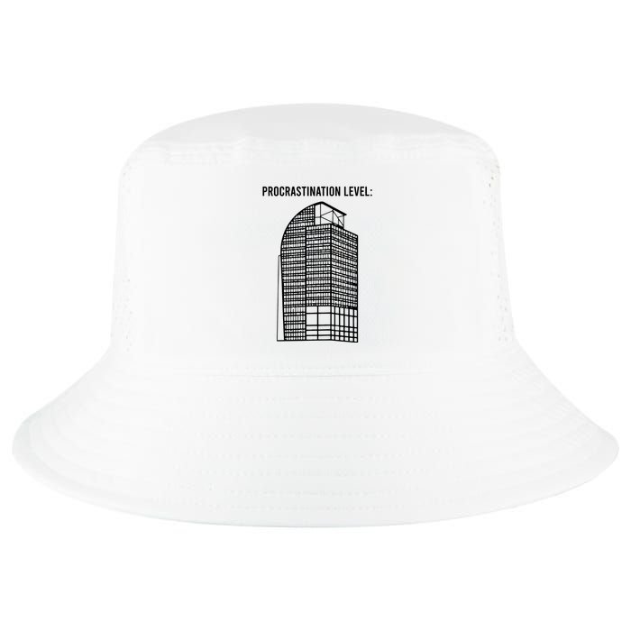 Procrastination Level Cool Comfort Performance Bucket Hat