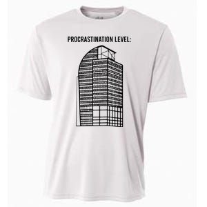 Procrastination Level Cooling Performance Crew T-Shirt