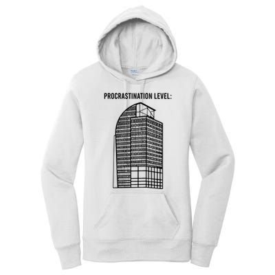 Procrastination Level Women's Pullover Hoodie