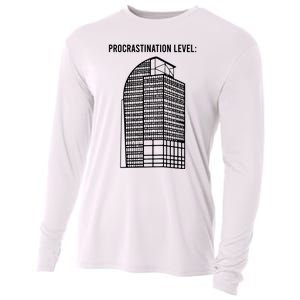 Procrastination Level Cooling Performance Long Sleeve Crew