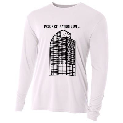 Procrastination Level Cooling Performance Long Sleeve Crew
