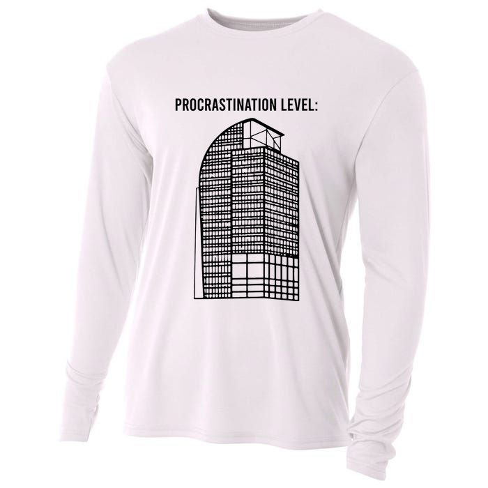 Procrastination Level Cooling Performance Long Sleeve Crew