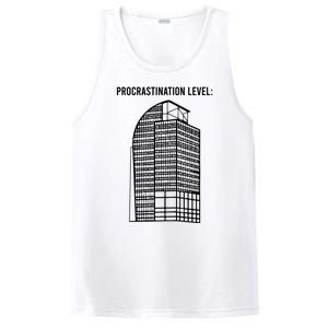 Procrastination Level PosiCharge Competitor Tank