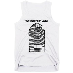 Procrastination Level Tank Top