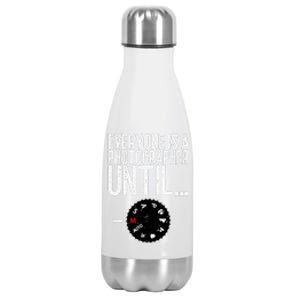 Photography Lover, Photographer Tee, Photography Stainless Steel Insulated Water Bottle